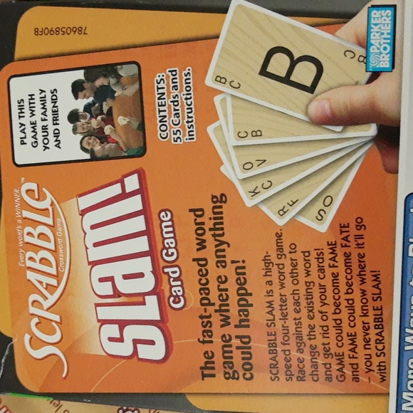 Scrabble Slam! Card Game Word Game Fast Paced Fun! Ages 8+ - Picture 10 of 14
